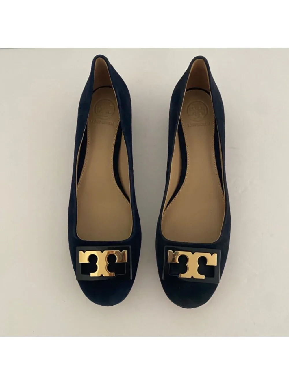 Tory Burch Gigi Heels Pumps Shoes Blue